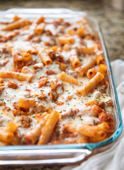 Classic Baked Ziti Recipe (Easy!) - Lauren's Latest