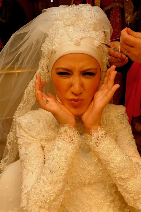 Turkish Brides ☪ Hijabi Brides, Muslim Brides, Bridal Hijab, Wedding Hijab, Muslim Wedding ...