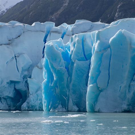 Premium Photo | View of icebergs in lake, grey glacier, grey lake, torres del paine national ...