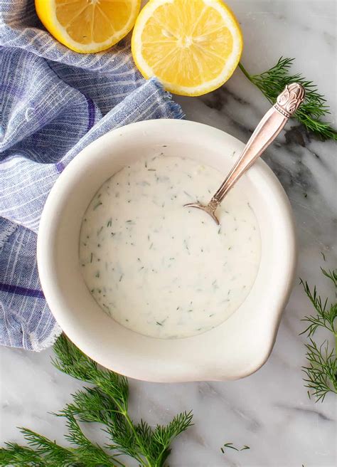 Creamy Dill Sauce Recipe - Love and Lemons