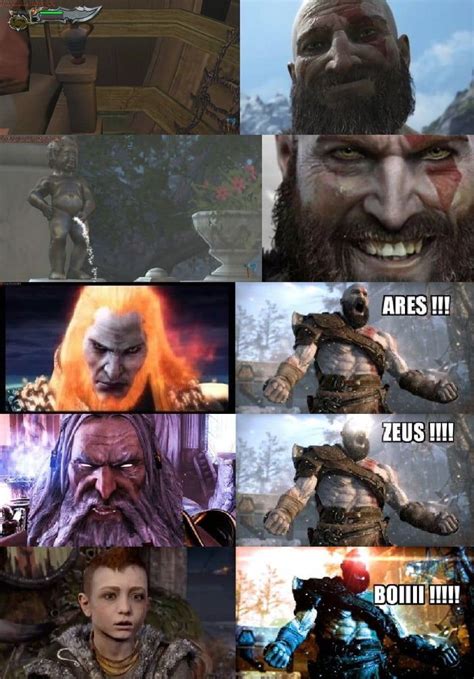 Not cutted properly... | Kratos god of war, God of war series, God of war