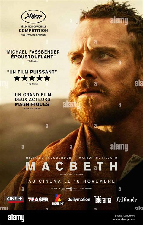 Macbeth Year : 2015 UK Director : Justin Kurzel Michael Fassbender ...