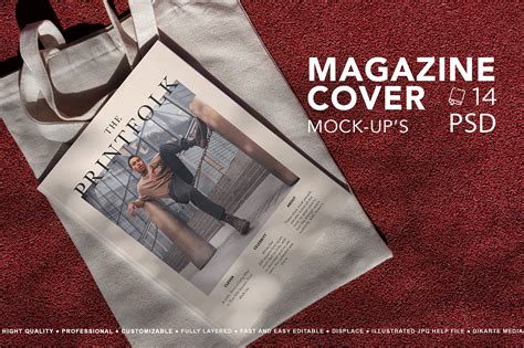 Magazine Cover Mock-Up on Behance