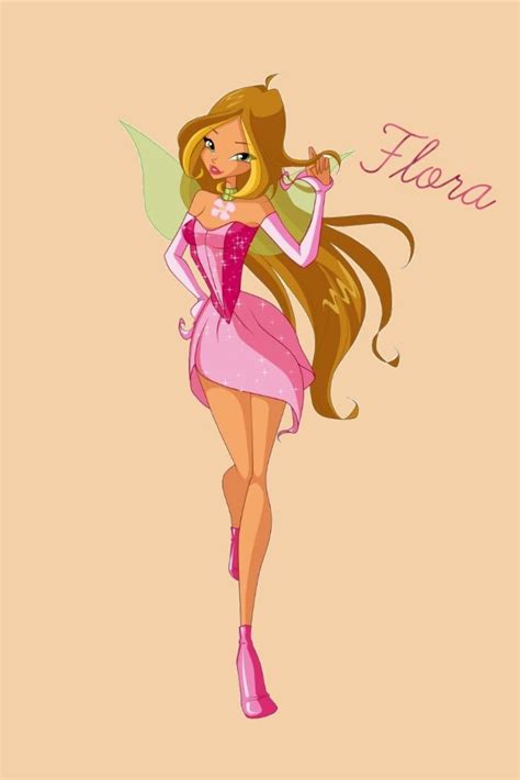 Flora Wallpaper Club Winx | Flora winx, Flora, Cartoon