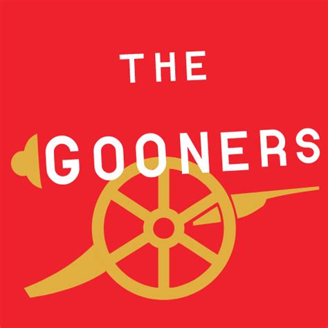 Arsenal FC : The Gooners Sticker - Just Stickers : Just Stickers