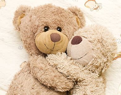 Online crop | HD wallpaper: brown bear plush toy, heart, valentines day, love, teddy Bear ...