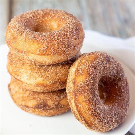 Best Cinnamon Sugar Baked Donuts: Homemade Cake Doughnuts