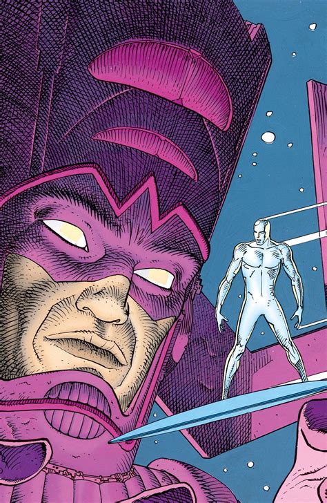 Silver Surfer & Galactus by Moebius (aka Jean Giraud) from Silver ...