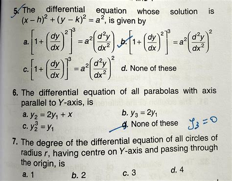 calculus - Differential Equations - Arbitrary and fixed constants ...