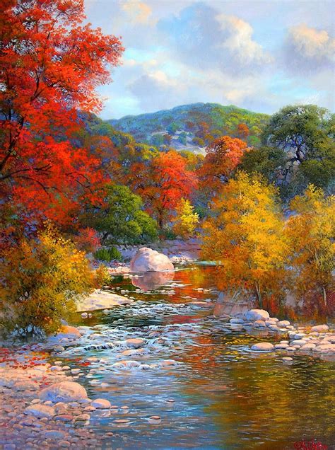 Pin by Ibrahim Alizy on delicious | Beautiful landscape paintings ...