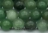 Semi precious green african jade stone beads