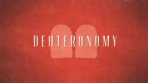 Deuteronomy - Graphics for the Church - Logos Sermons