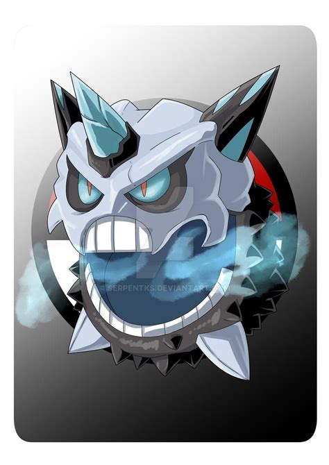 Mega Glalie. by SerpentKS on DeviantArt | Mega evolution pokemon ...