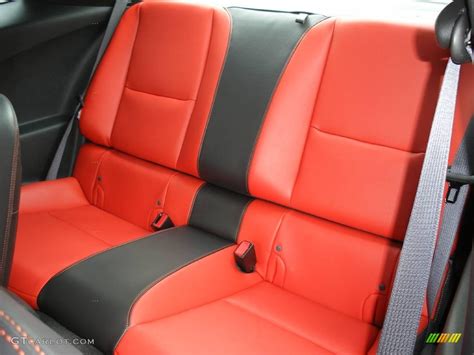 Black/Inferno Orange Interior 2010 Chevrolet Camaro SS Coupe Photo ...