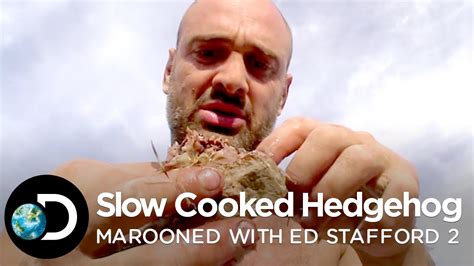 How Does A Slow Cooked Hedgehog Taste? | Marooned with Ed Stafford S2E1 ...