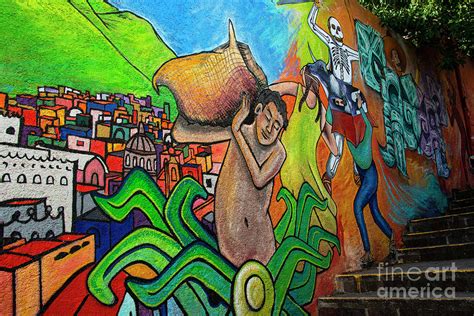 Colorful Guanajuato Wall Art Photograph by Bob Phillips | Fine Art America