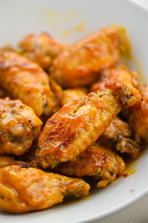 Hot Honey Mustard Wings Recipe | Life's Ambrosia