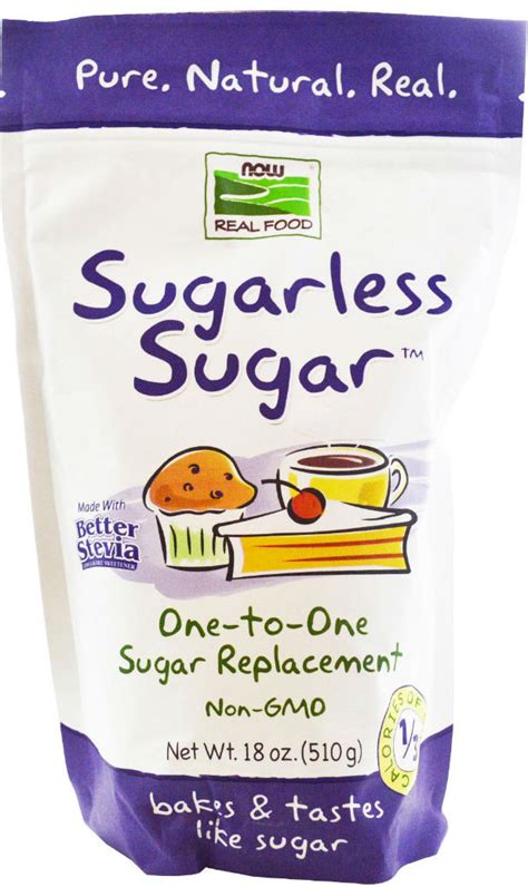 Now Foods Sugarless Sugar 18 oz 22% Off at VitaNet®, LLC