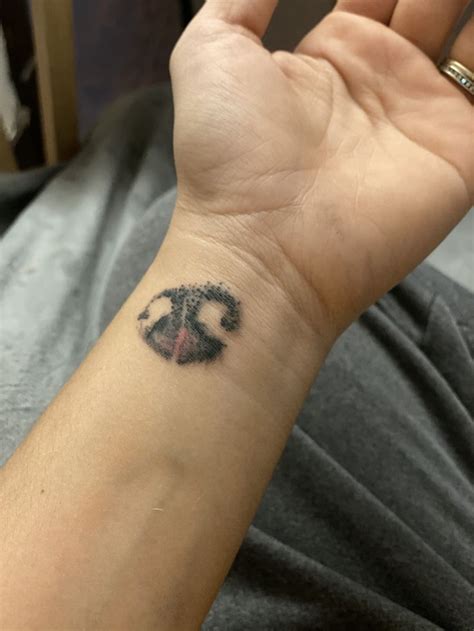 Dog nose print tattoo ♥️🐾 | Nose tattoo, Body art tattoos, Dog tattoos