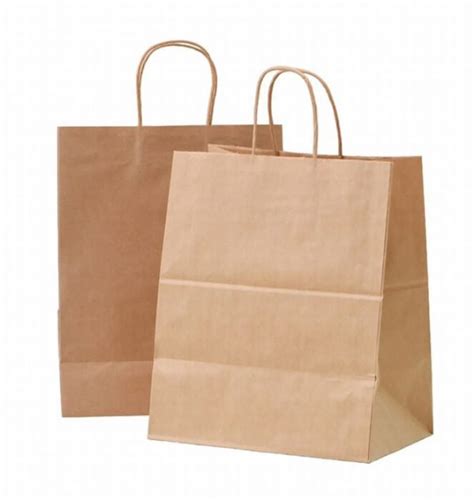 Brown Paper Carrier Bags Wholesale | Bulk Brown Carrier Bags