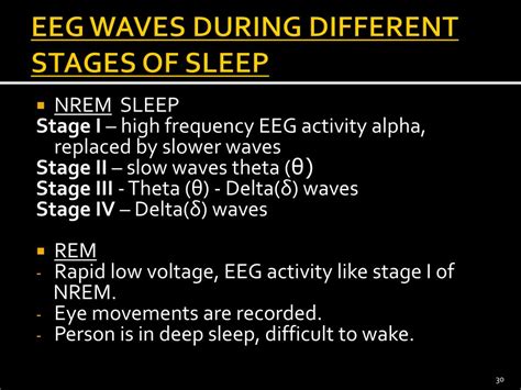 PPT - SLEEP AND EEG PowerPoint Presentation, free download - ID:6641362