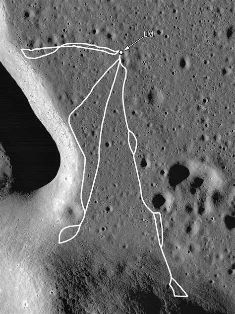 Apollo 15 Landing Site Map | National Air and Space Museum