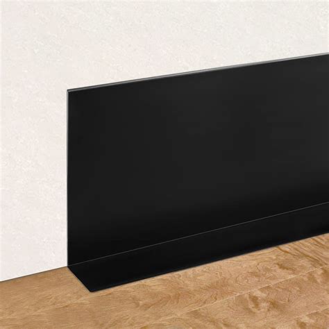 Vinyl Baseboard Molding Vinyl Wall Base Trim 4 Inch Flexible Rubber Baseboards with a Crease ...