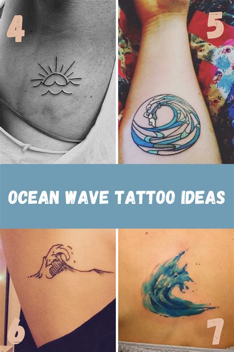 Ocean tattoo designs photos