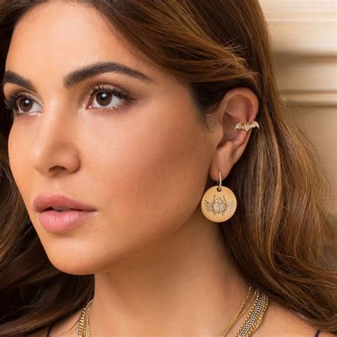 Yellow Silver Asymmetric Scarab Earring | EGYPTIAN TRIBUTE | APM Monaco | Jewelry, Jewelry ...