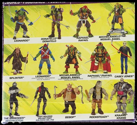 TEENAGE MUTANT NINJA TURTLES 2 Action Figures Give Us The First Look at ...