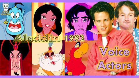 Voice Actors - Aladdin 1992 - YouTube