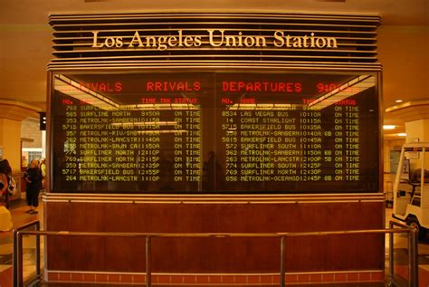 Union Train Station Schedule Free Stock Photo - Public Domain Pictures