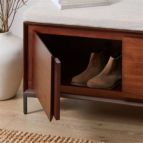 Nolan Entryway Bench (42"–62") | West Elm