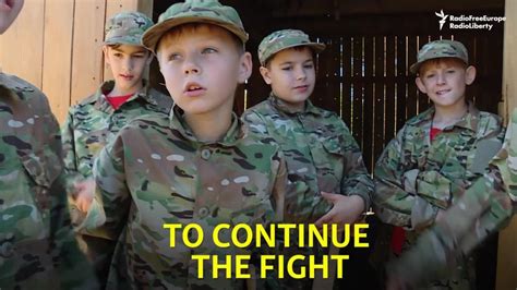 The Ukrainian Children Trained For War