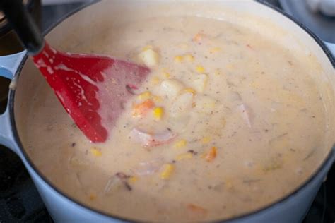 Cheesy Ham Chowder - Rasa Malaysia