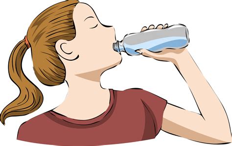 Drinking water png graphic clipart design 20001009 PNG