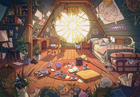 britt on Twitter | Isometric art, Bedroom drawing, Concept art