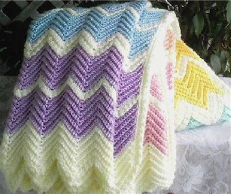 Rainbow Ripple Afghan - Free Pattern | Crochet, Crochet afghan, Baby ...