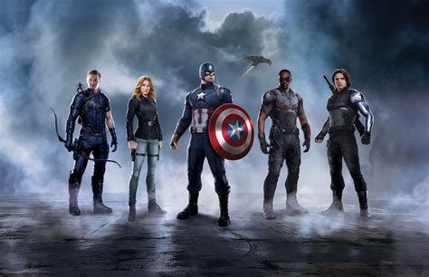 Galaxy Fantasy: Captain America: Civil War, los superhéroes muestran ...