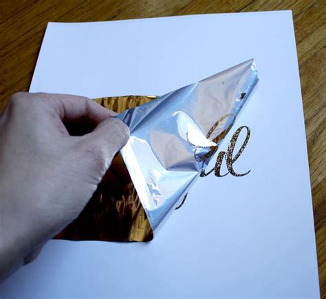 DIY Gold Fold Prints