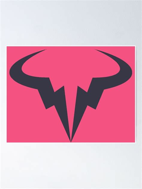 "rafael nadal Logo " Poster by chaimael | Redbubble