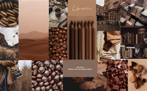 Download Brown Aesthetic Collections Laptop Wallpaper | Wallpapers.com