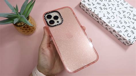 CASETIFY Glitter Pink Impact Case | iPhone 13 Pro Max - YouTube