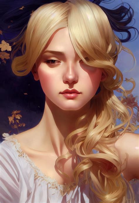 beautiful giantess, kind face, blonde hair, painted by | Midjourney | OpenArt