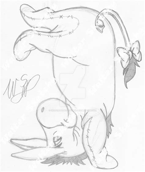 Eeyore sketch by SketchingWouty1988 on DeviantArt