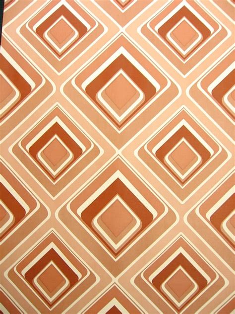 Vintage Wallpaper by the Metre 70s Wallpaper 70s Vinyl | Etsy