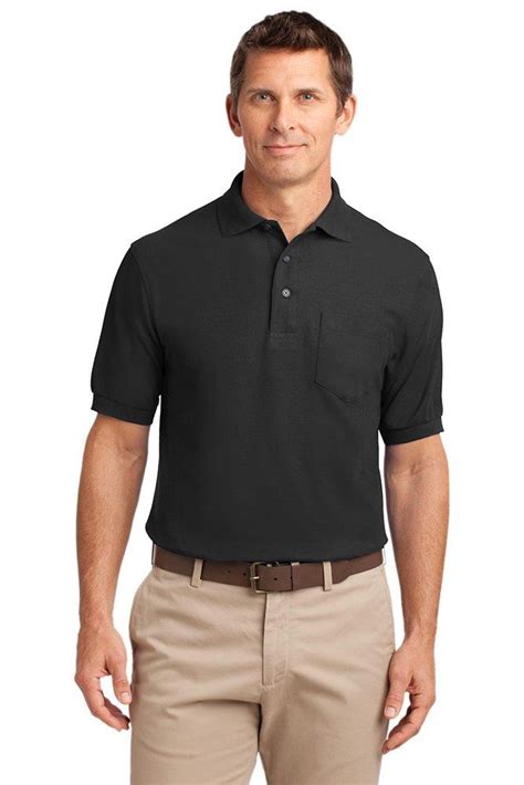 Tall Mens Polo with pocket #MensPoloShirtsCustom #MensPoloShirts # ...