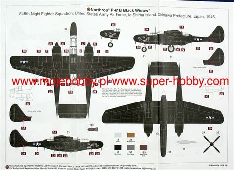 Northrop P-61 Black Widow Airfix 04006V