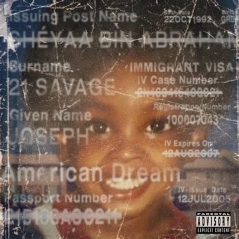 21 Savage Reveals Release Date and Artwork For Next Album "American Dream"