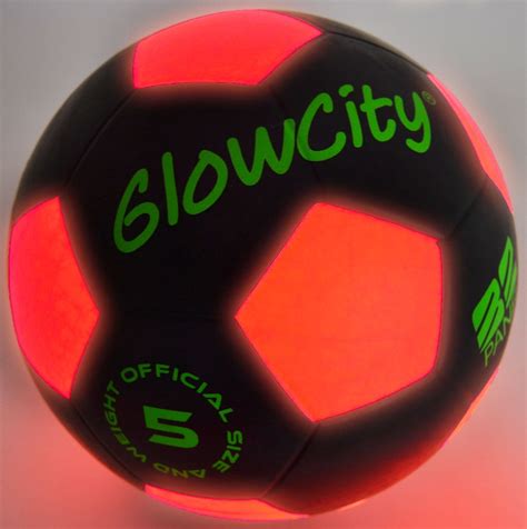 adekale Light Up Non-LED Soccer Ball Glow in The Dark Soccer Ball Size 5 with Needles and Pump ...